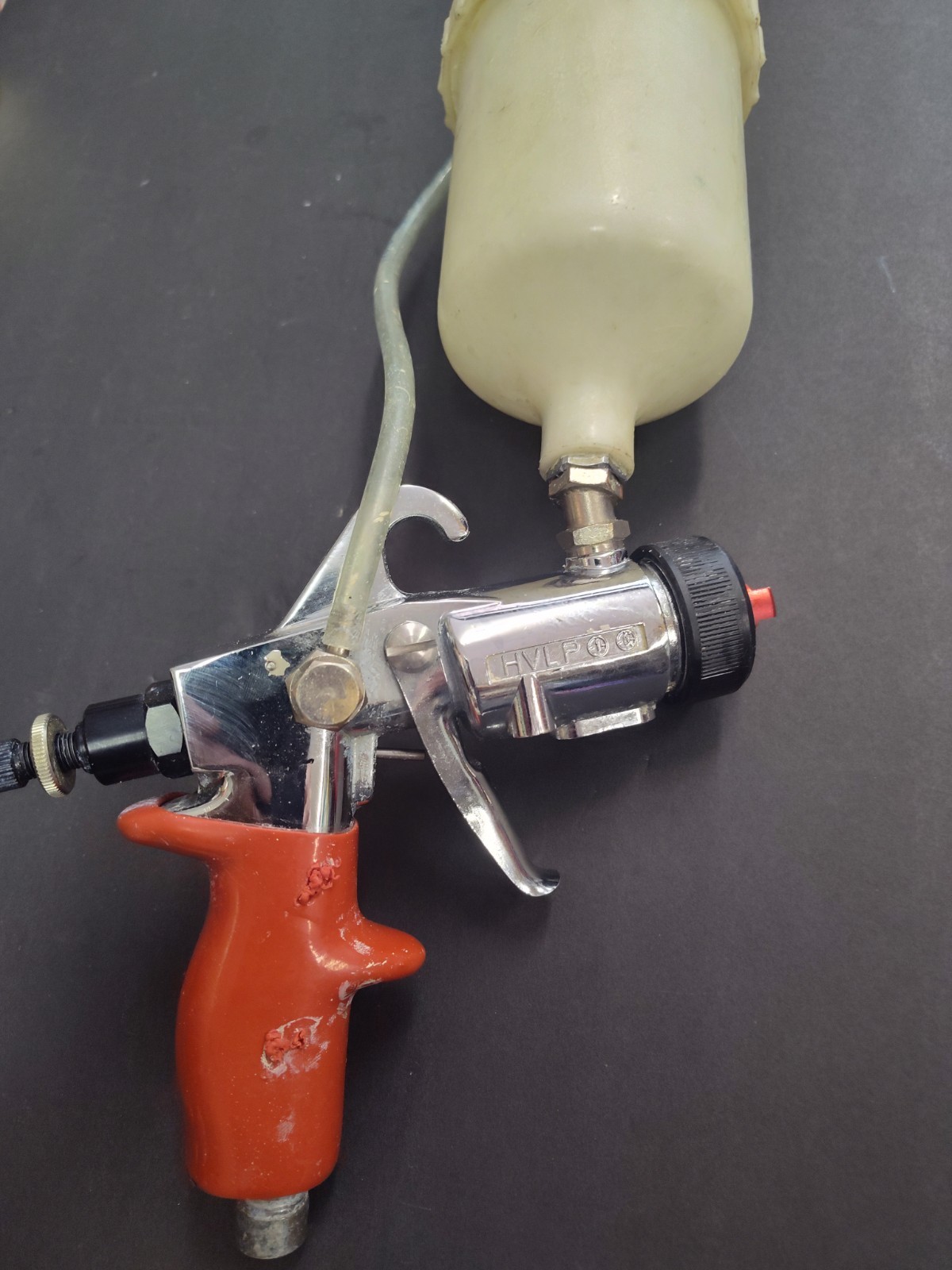SICMO HVLP TURBINE GRAVITY FEED PAINT GUN " USED "💲 EXCELLENT BUY💲LOOK