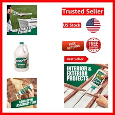 III Ultimate Wood Glue, 1-Gallon - Waterproof, Strong Bond for Wood Projects