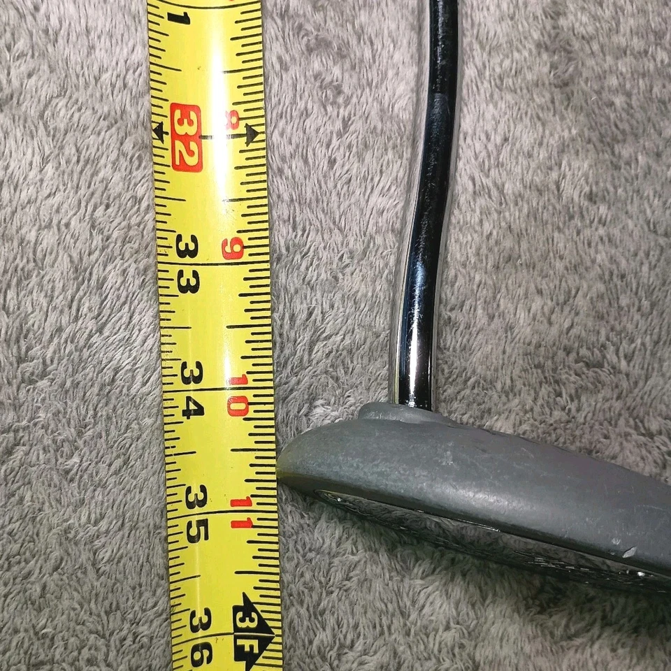 Club de Golf RAM Zebra Face Balanced Putter Blanco Línea Central Acero Original y Agarre Foto 2 de 4