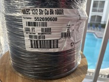 SouthWire 12/2 Stranded CU BK 1000R
