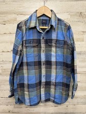 GAP KIDS PLAID LONG SLEEVE BUTTON UP SHIRT SIZE SMALL 6-7