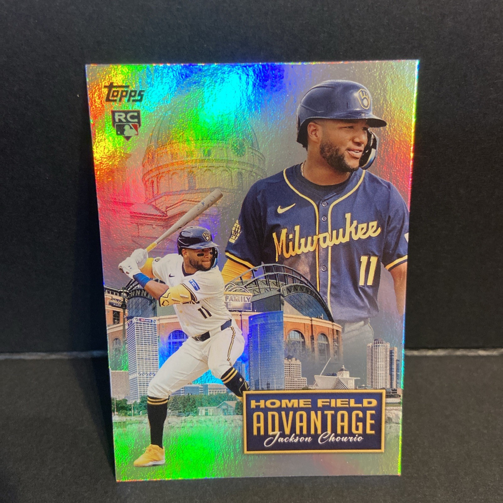 2024 Topps Chrome Update Series - Home Field Advantage Jackson Chourio #HFAC-25