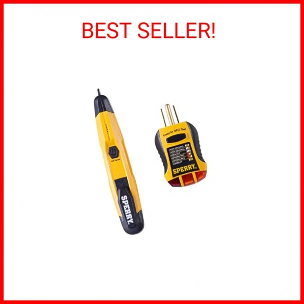 Sperry Instruments STK001 Non-Contact Voltage Tester (VD6504) & GFCI Outlet / Re - Image 2 of 2