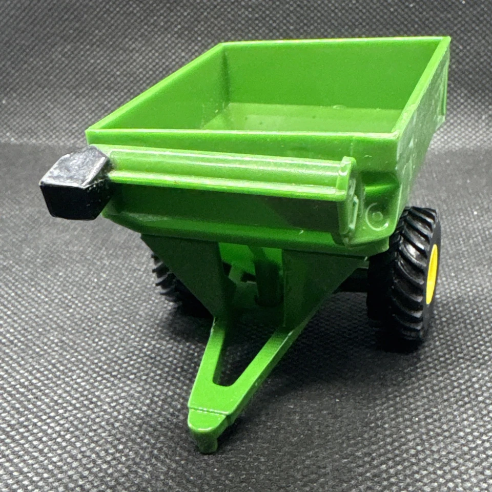 John Deere Ertl Grain Cart Toy Green Plastic Tomy 46587 3 inch - Image 4 of 4