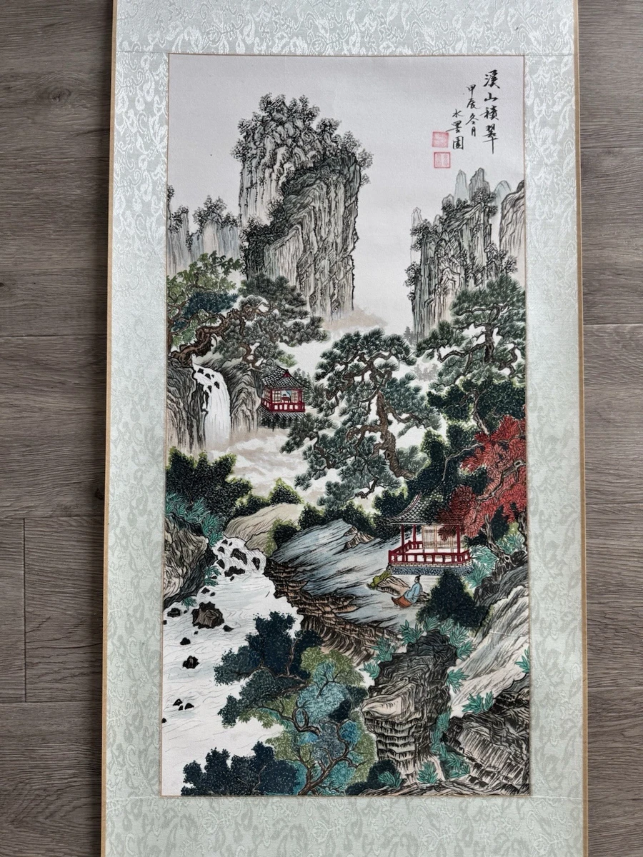 時代物　中国古画 中国古董绘画和卷轴| eBay
