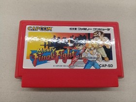 CAPCOM Famicom Soft Mighty Final Fight Used