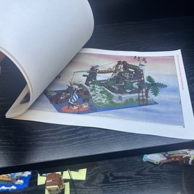 LEGO 6273 Pirates Rock Island Refuge 100% Complete Vintage Retired Set