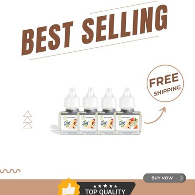 Elegant Jasmine Nectar Plug-In Oil Refills - Sustainable Home Fragrance Solution