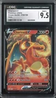 CHARIZARD V 018/159 POKEMON CROWN ZENITH HOLO CGC 9.5 MINT+