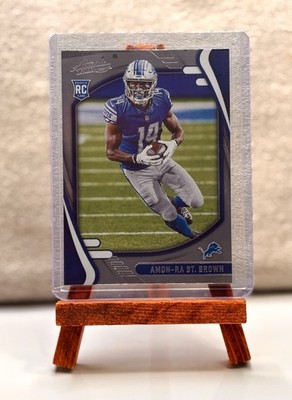 2021 Panini Absolute - Amon-Ra St. Brown Rookie RC Card 131 Detroit Lions