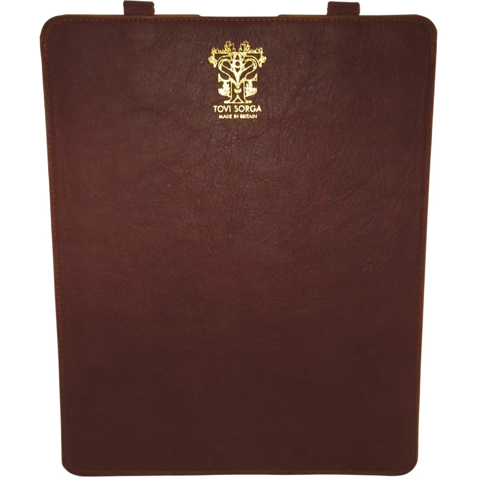 Tovi Sorga Leather Tablet Sleeve Case Decorative Design 20cm x 25cm - Image 2 of 4