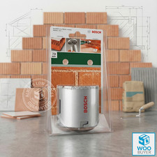 Bosch Tungsten Carbide Grit Holesaw for Tiles / Ceramics 73mm 2609255626