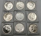 Kennedy Halves -BU- 1964, 1964D, 1965, 1966, 1967, 1968D, 1969D, 1970D, 1976S
