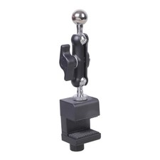 Adjustable Clamp Mount for Tablet Live Streaming Phone Desk Stand 17mm Ball Head