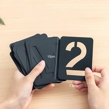 42xHollowed Letter Stencils Kit Copying Stencils Letter Number Symbols Templates
