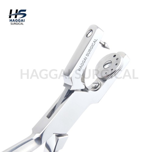 Rubber Dam Punch Plier 17cm Stainless Steel Hole Punch Dental Tool (Pack of 5) - Picture 2 of 5