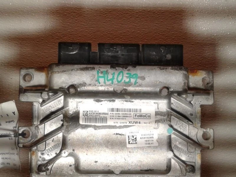 Engine ECU ECM PCM Module Computer 2016-2017 FORD FIESTA 1.6L GA6A12A650GE - Image 2 of 4