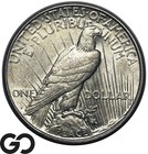 1926-D Peace Silver Dollar, Choice Unc++, Denver Mint — photo 2