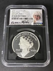 2020 1oz Canada Silver Peace Dollar Ultra High Relief NGC $1 PF70 Signed FDOI