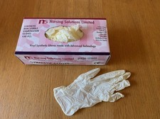 Scatola da 10 x Guanti Sintetici in Vinile realizzati con Tecnologia Avanzata - Taglia Media