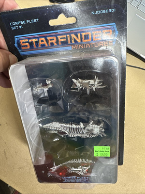 Starfinder Miniatures Corpse Fleet Set #1 2018 Paizo Ninja Division Sealed