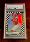 Jayden Daniels 2024 Panini Prizm Black & White Checker Prizm PSA 10 #347 RC SP