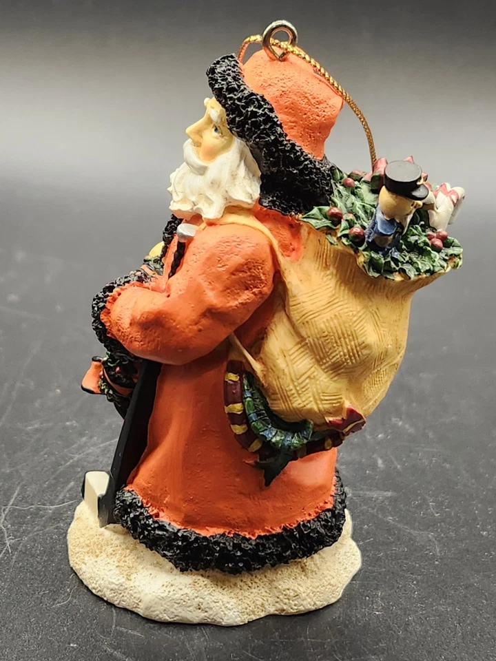 Елочное украшение Philadelphia Flyers Santa 2001 первое из серии NHL Hockey Memory Co - Изображение 2 из 4