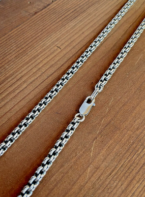 Handmade Sterling Silver Bismark (Garibaldi) Chain