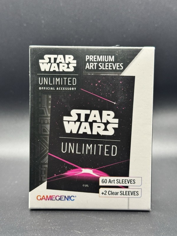 Star Wars: Unlimited Premium Art Sleeve - Deck Back Magenta