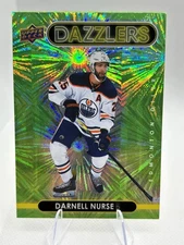 DARNELL NURSE 2021-22 Upper Deck Series 1 Green Dazzlers #DZ-20 Edmonton