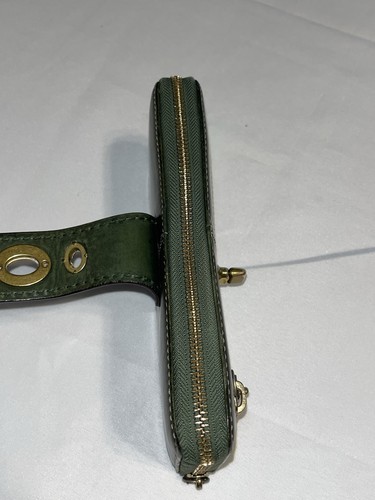 Coach Lily Legacy Turnlock Wallet Green Leather F4115… - Gem
