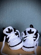 Crochet Newborn Baby First Shoes Booties Boots Slippers Trainers