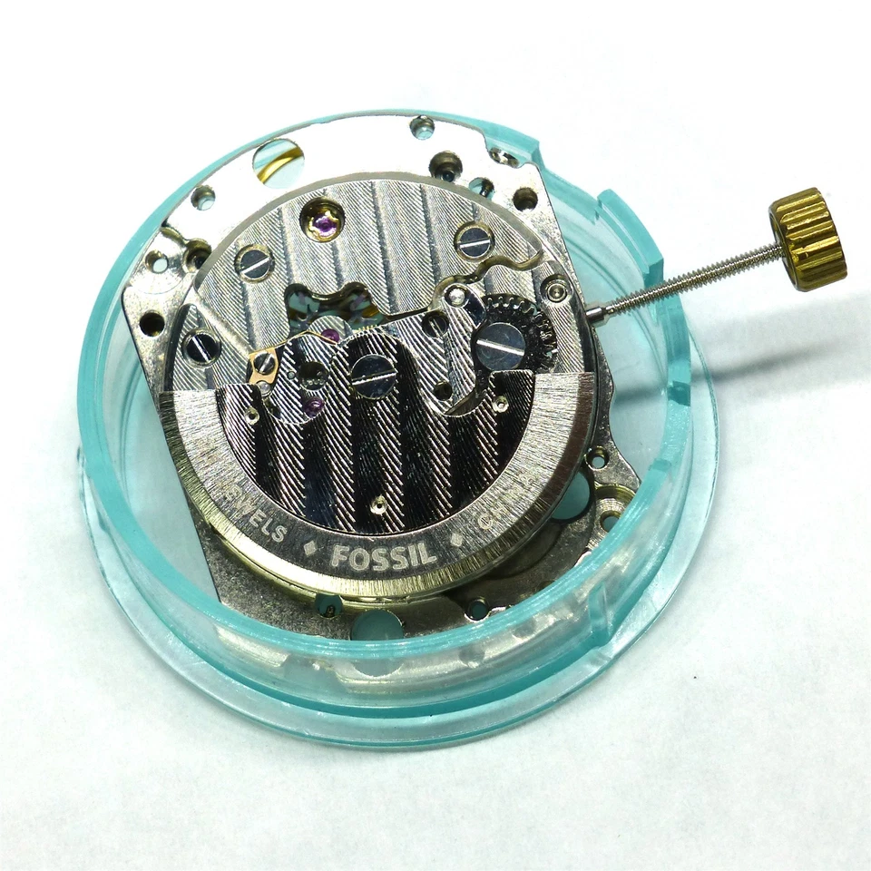 US Seller Seagull 23 jewel Fossil open heart Automatic Mechanical watch Movement - Image 2 of 4