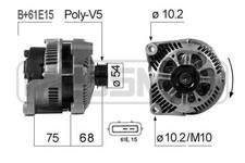 Alternateur Rover 820