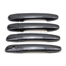Door Handle Cover Trim For Mazda 2 3 6 2009-21 Cx-5 Cx5 13-24 Carbon Fiber Look
