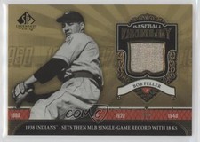 2006 SP Legendary Cuts Baseball Chronology Materials Bob Feller #BC-BF HOF 0d0u