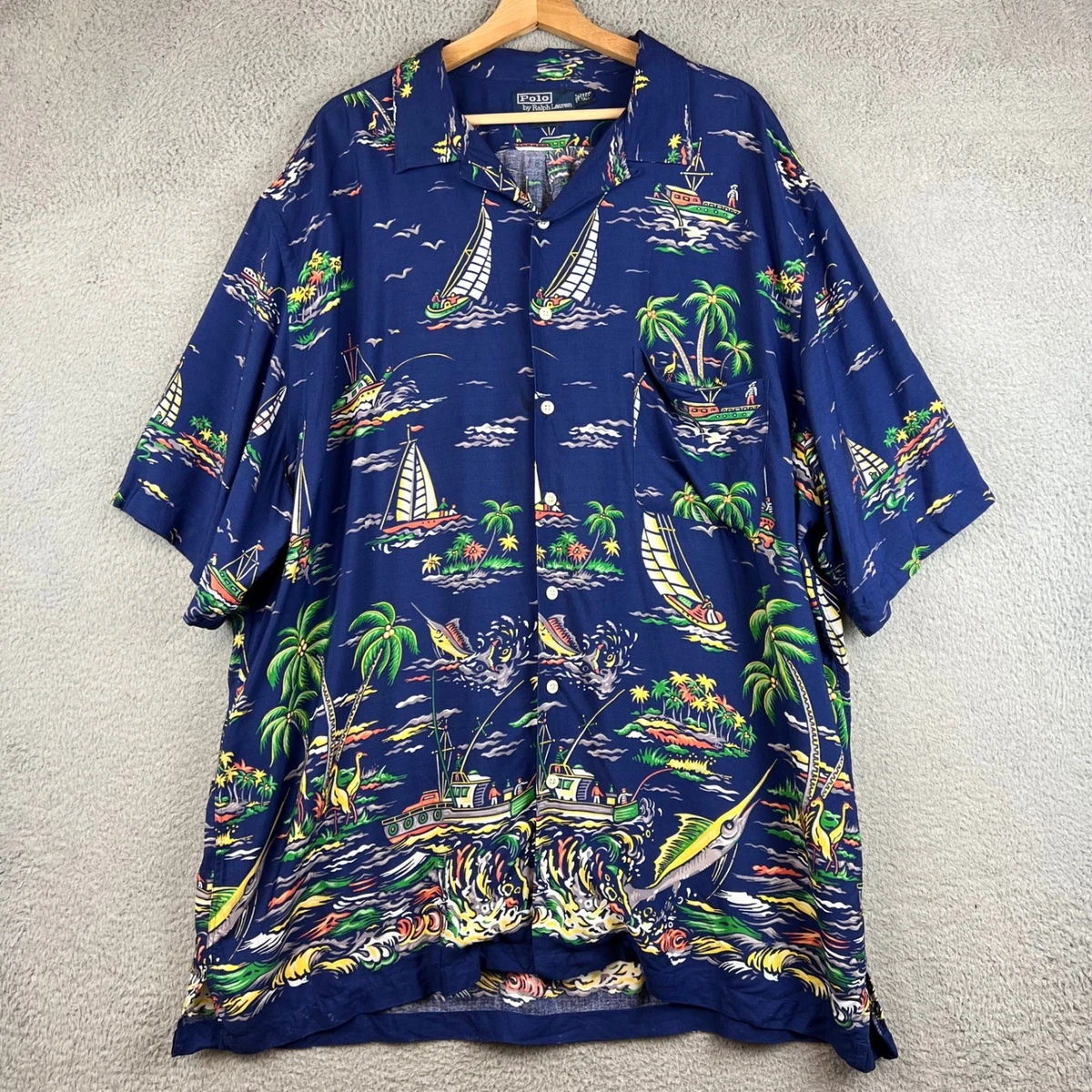 Ralph Lauren rayon shirt USA製 Polo Ralph Lauren Rayon Casual Button-Down Shirts for Men for sale