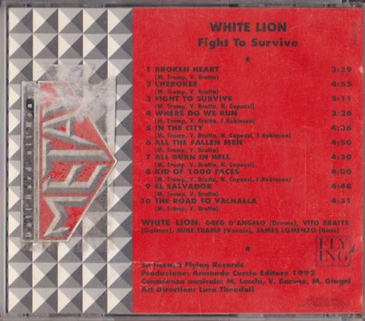 White Lion Fight To Survive - CD - Picture 3 of 3