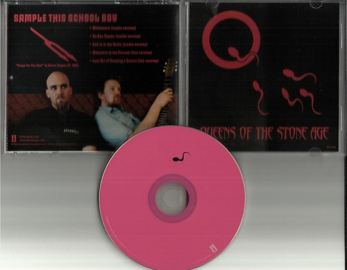 QUEENS OF THE STONE AGE Sample  this w/ 2 RARE LIVE TRX PROMO DJ CD single 2002