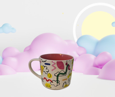 Crayola Doodle Coffee Mug