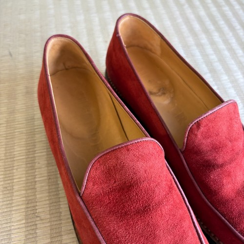 Jil Sander Platform Moc Loafers Womens Sz 36 EU 6 US Maroon Suede Leather Shoes - 第 19/21 張圖片