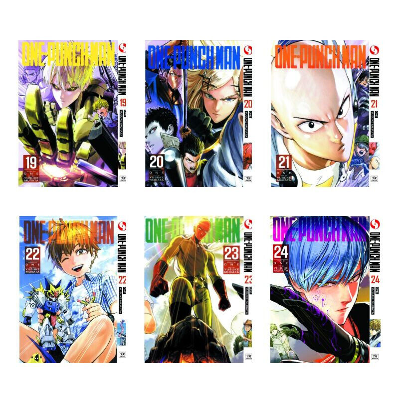 ONE-PUNCH MAN Yusuke Murata Manga Volume 1-23(End) English Comic DHL  EXPRESS