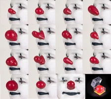 PROFESSIONAL DELUXE PROFACE PROKNOWS CLOWN NOSE GLOSSY RED FOAM CIRCUS COSTUME 