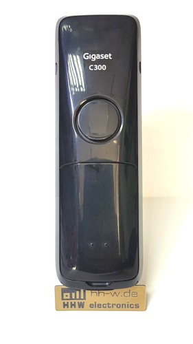 Gigaset C300 wie A630 CS310Mobilteil C300A A630A Schwarz +2x neue Akkus TOP!! - Bild 3 von 3