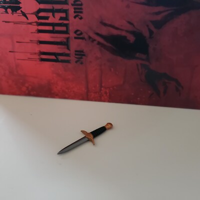 Mythic Legions Obscura Red Death Dagger Knife ONLY Retailer EX 2024