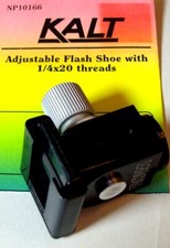 Flash Shoe Holder Swivel with 1/4x20 Threads. GERMANY NP10166.NEW 