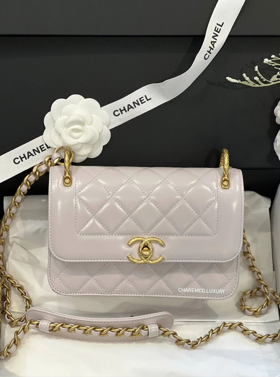 Chanel Small Classic Flap White GHW