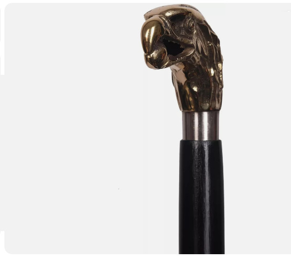 Nautical Handmade solid Brass eagle handle black … - image 3