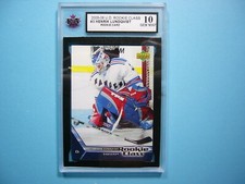 2005/06 UPPER DECK UD ROOKIE CLASS HOCKEY CARD 3 HENRIK LUNDQVIST ROOOKIE KSA 10