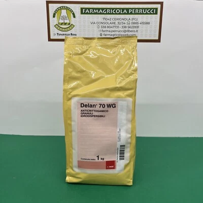 DELAN 70 WG Fungicida per Ticchiolatura e altre malattie fungine Melo,Pero Kg1